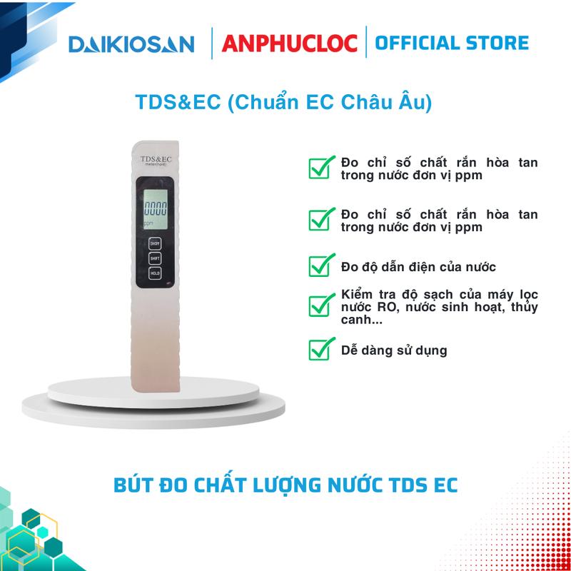 Bút Đo Chất Lượng Nước TDS EC Kèm Pin 3V CR2032