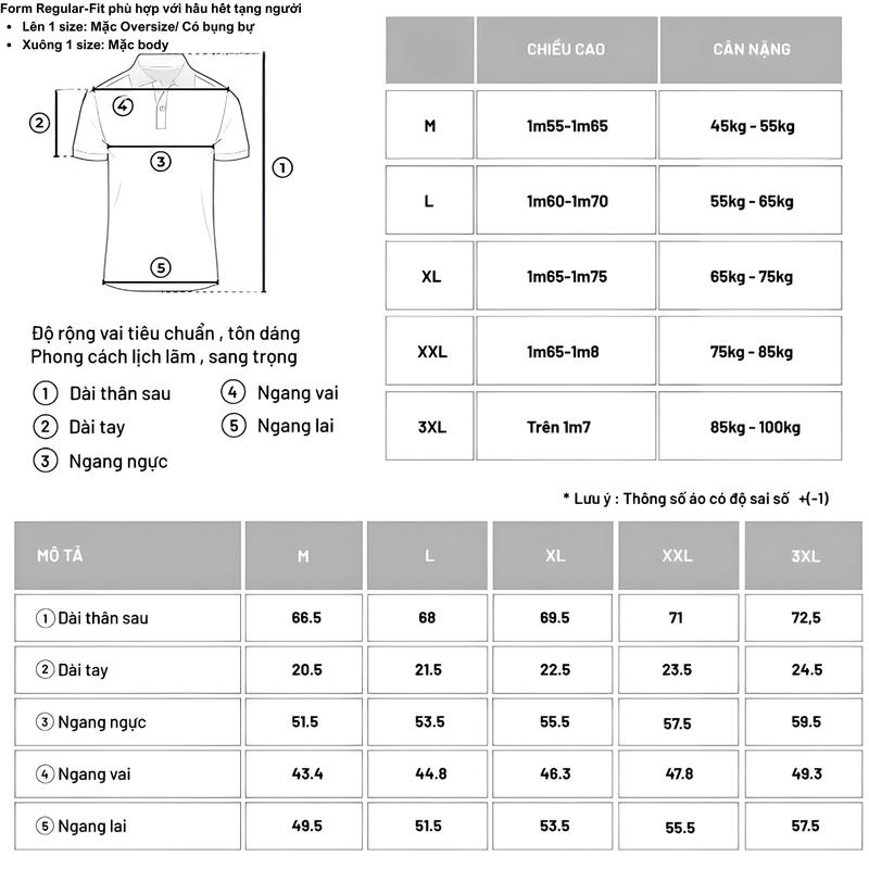 Product Introduction of Áo Có Cổ POLOMAN TripleN Travis Vải CVC Cá Sấu Sang Trọng, Đứng Form - Áo Polo Thời Trang Tay Ngắn Có Cổ Shirt  Menswear POLOMANOR  Ngắn Tay Cộc Tay Đen Trắng Cotton 0