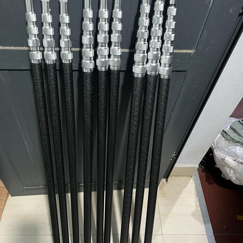 Sào Carbon Đa Năng Cao Cấp Thu Gọn mẫu 3mét 4mét 5mét 6mét 7mét 8mét 9mét 10mét - Đi Câu, Câu Cá, Bắt Cá, Treo Lồng Chim - Fishing 5