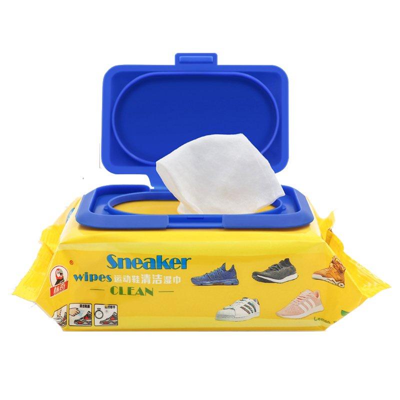 Khăn giấy ướt lau giày Sneaker Wipes Clean siêu sạch 4