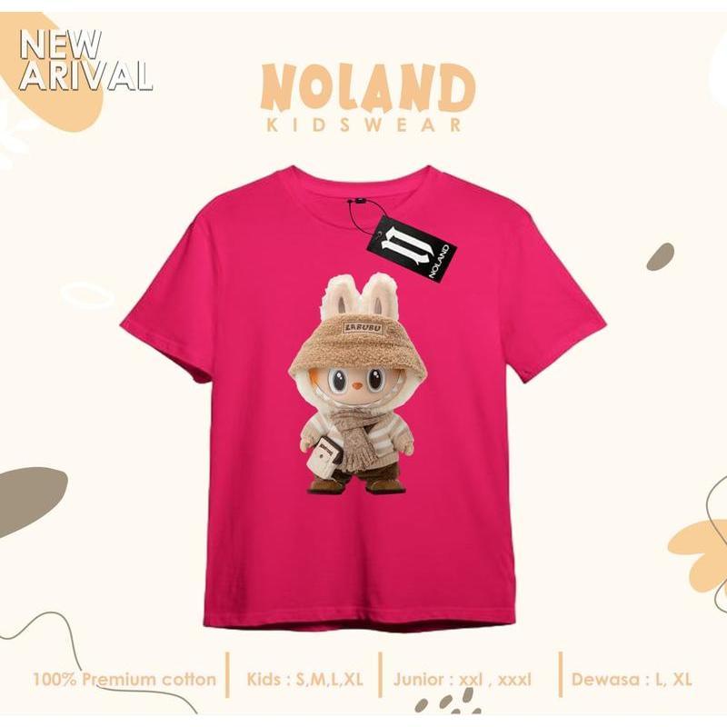 KAOS ANAK 1-14THN & DEWASA  // MOTIF LABUBU TOPI BERDIRI SERIES // KAOS KARAKTER ANAK 4