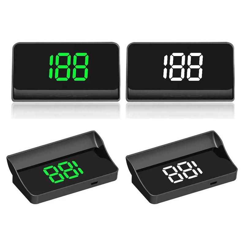 Product Introduction of Head Up Display GPS Speedometer Speed KMH Digital HUD Windshield Projector Speed Meter Clock Gauge Digital Electronic Accessory 22