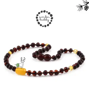 Amber Buddy | LE453 Kalung Amber Bayi 32cm. Edisi Terbatas