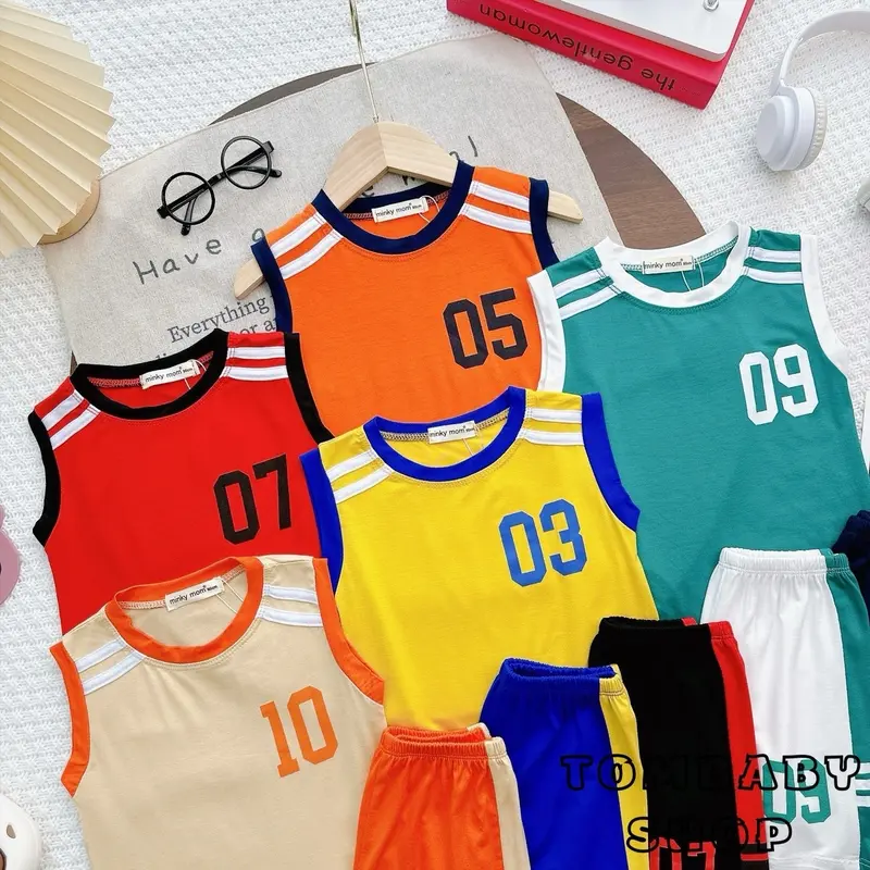 BL09 (9-30kg) BỘ BALO THUN LẠNH THỂ ThAO CHO BÉ TRAI BÉ GÁI Len Jean 6