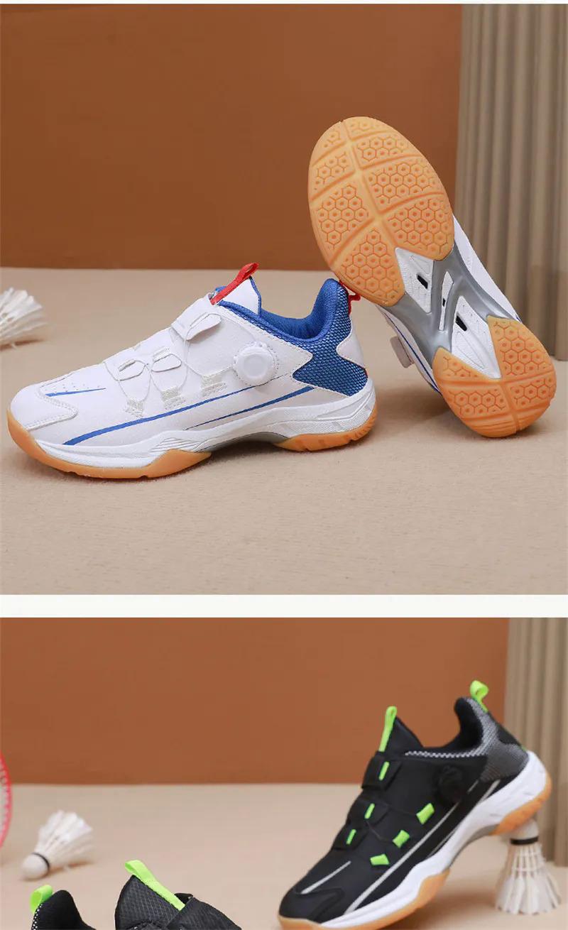 Product Introduction of 2023 New badminton shoes for men sport running shoes men's fashion casual sneakers hard-wearing anti-slippery shoes White Tiger badminton shoes size 35-46 36
