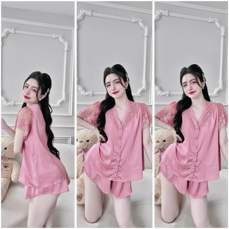 Product Introduction of Bộ đùi latin mặc nhà viền ren nút bọc 40-60kg 6