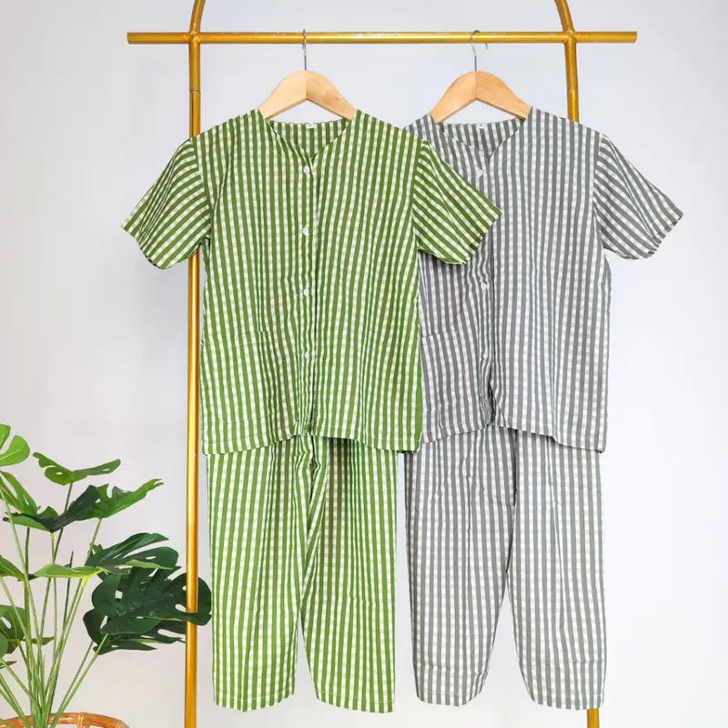 COTTON LOOKBOOK - PIYAMA REMAJA ANAK LAKI LAKI KATUN / BAJU TIDUR ANAK BOY SMP 10 11 12 13 14 15 TAHUN /  BAJU RUMAH ANAK SIZE ANAK COWO BESAR / SIZE XL 2