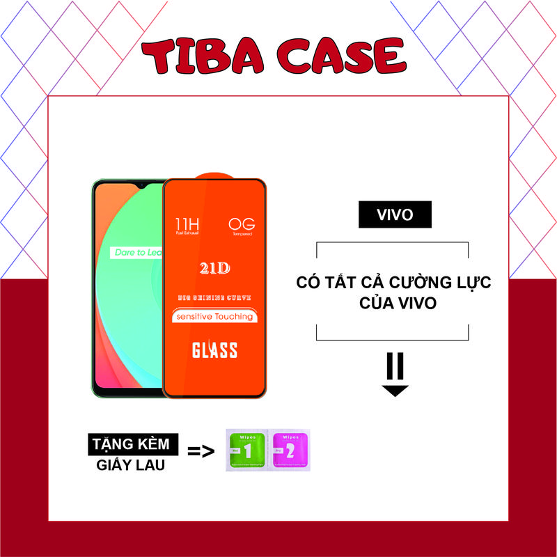 Kính cường lực Vivo Y91c  Y93  Y95  Vivo 1820  Y91 Miếng dán bảo vệ màn hình cho Vivo 
