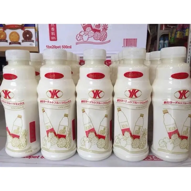 Chai sữa chua uống vị trái cây tự nhiên WAHAHAYOKO nhật bản(1 thùng x 20 chai)