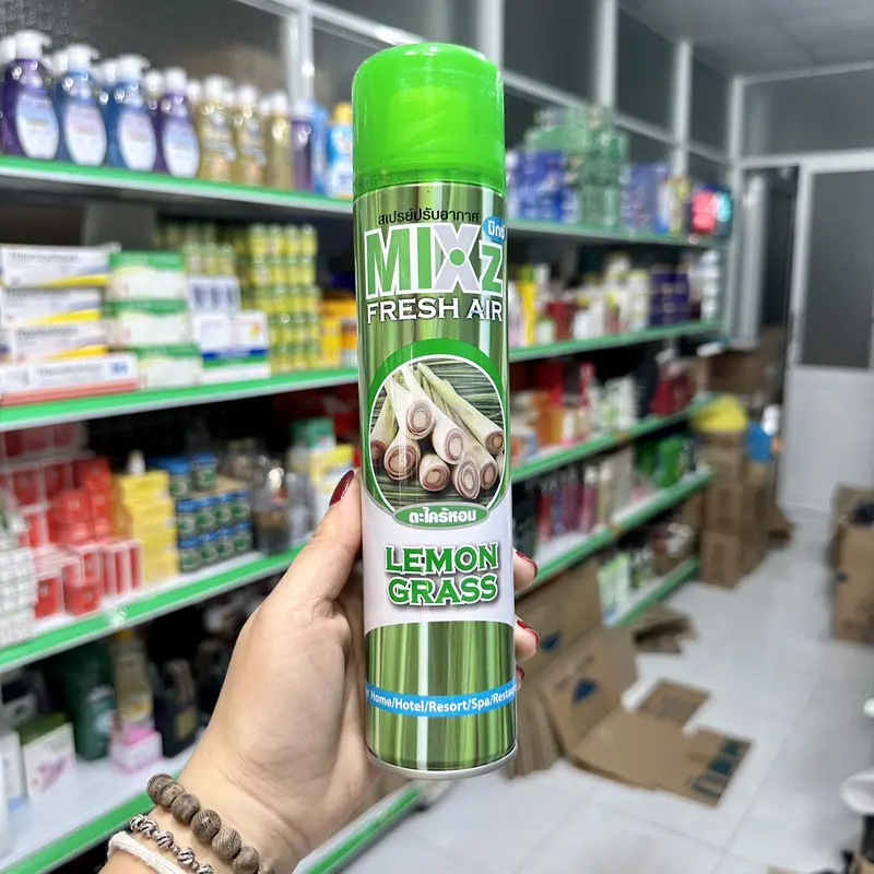 Xịt phòng hương sả chanh Mixz Fresh Air Lemongrass Thái Lan 1