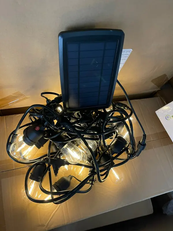 Đèn led dây trang trí năng lượng mặt trời 6