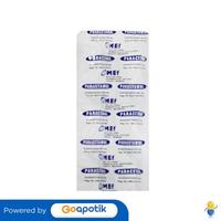 Gambar PARACETAMOL MEF 500 MG STRIP 10 TABLET dari Apotek azka langkat by Goa Kota Bekasi 1 Tokopedia