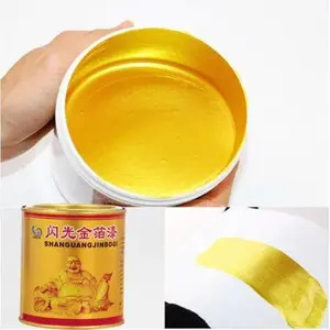 100g Cat Kayu dan Besi Emas / Neo Alkycoat Royal Gold / Cat Emas / Cat Gold Paint/ Air Cat Kayu Gold Emas