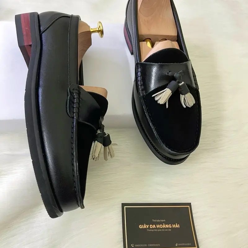 [Mã T11] Giày dio da bò Nappa nhập khẩu cao cấp Shoes Nam Đế Bằng 5