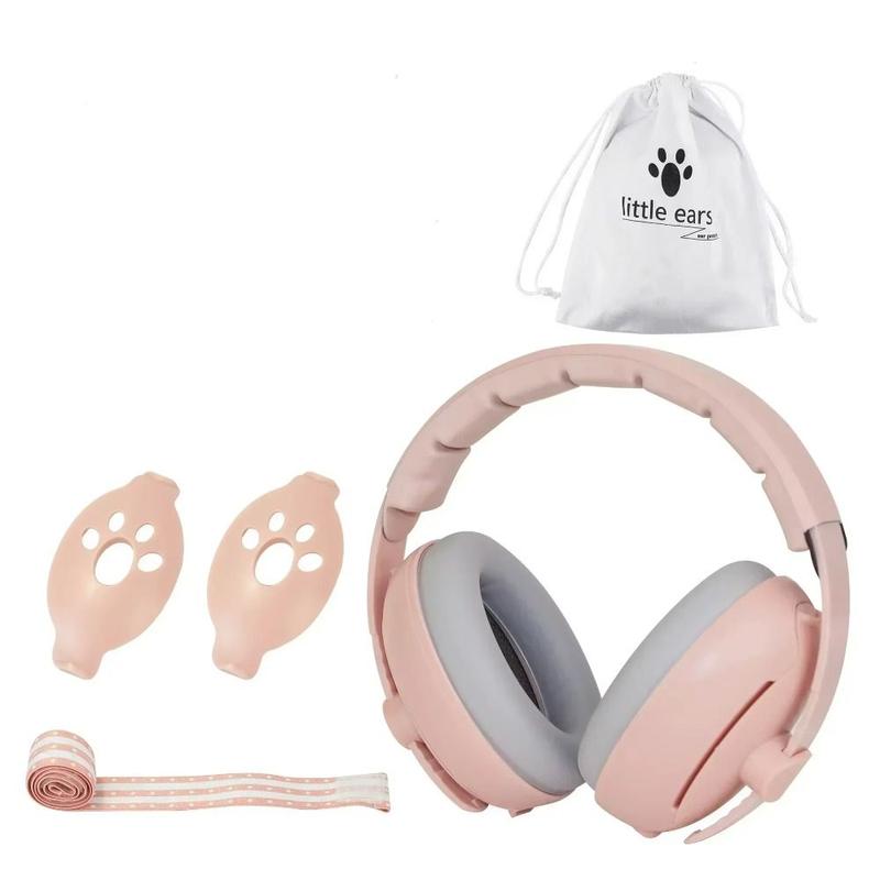Product Introduction of New Adjustable Baby Noise Reduction Earmuffs Hearing Protection with Elastic Headband Noise Cancelling Headphones ABS Improves Sleep Infant Ear Muffs for Babies and Toddlers 15