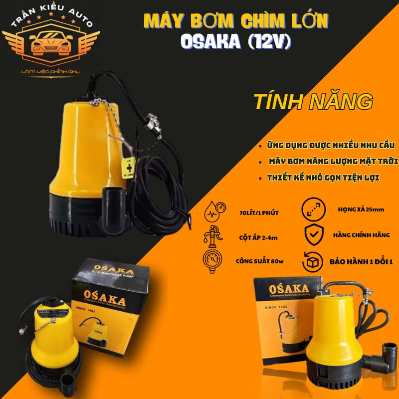 Trần Kiều AUTO Máy Bơm Chìm Bơm Tõm Nguồn 12V Công Suất 80W Nhỏ Gọn Tiện Lợi