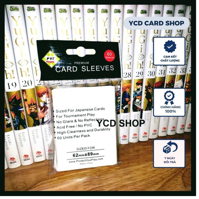 [YCD Shop] Bộ 60 Sleeve bọc bài Yugioh cao cấp 0