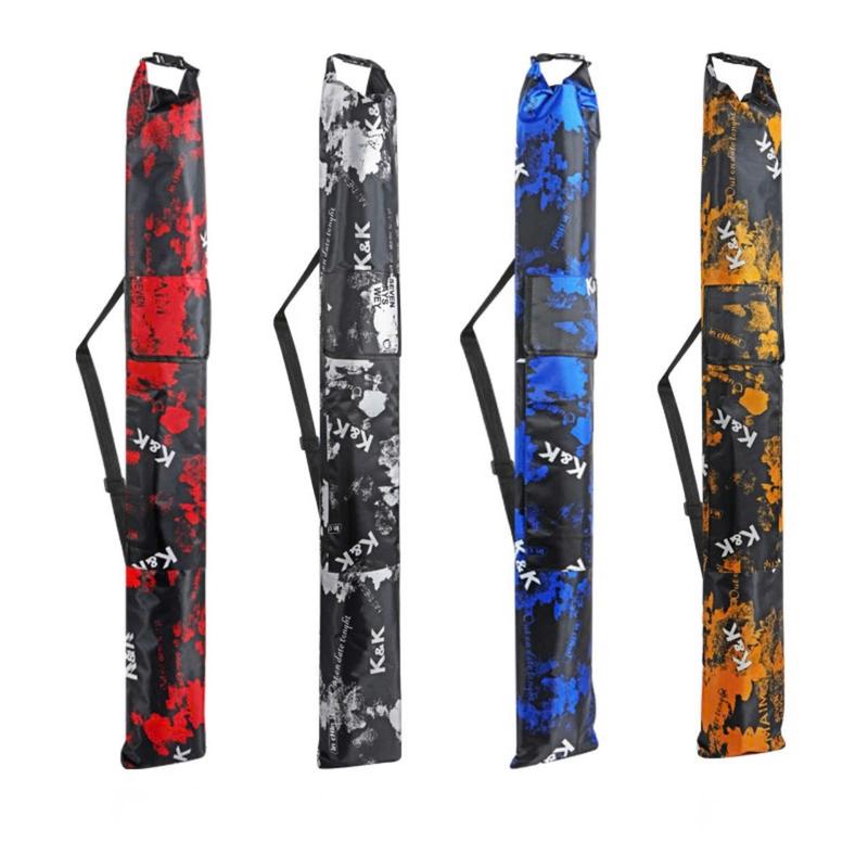 Túi đựng cần câu cá đa năng gấp gọn giá rẻ 3 ngăn gồm 1 ngăn chính và 2 túi phụ Bắt Cá Đi Câu Fishing Fish bao đựng