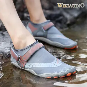A026 F101 Sepatu  Air Anti Slip Five Finger Pantai Diving Yoga Outdoor Trekking Poundfit Yoga Olahraga Senam Pilates Wading Renang Wanita dan Pria