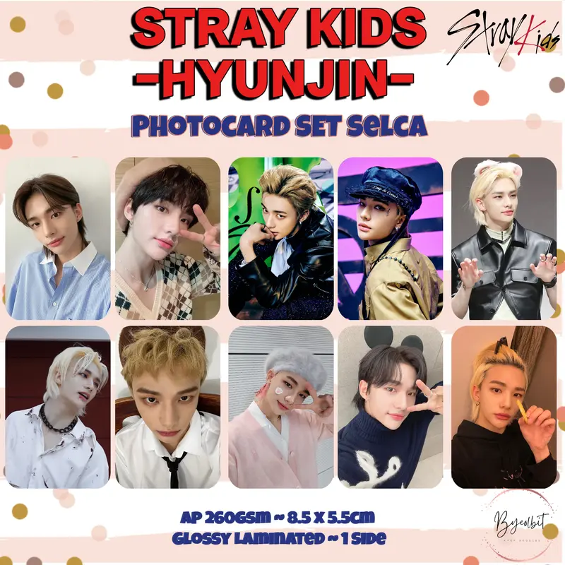Photocard STRAY KIDS set 10 pcs 4