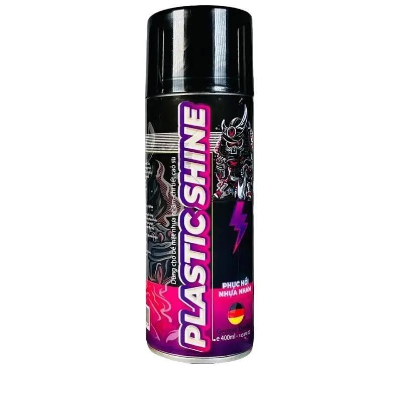 Chai xịt dưỡng nhựa nhám SPRAYKING 400ML chuyên dùng cho nhựa đen,nhựa nhám xe máy/oto bị phai màu x it Sơn