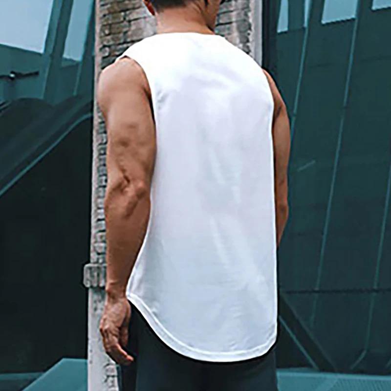Product Introduction of Summer Gym Tank Top Men Mesh Clothing Quick Dry Bodybuilding Sleeveless T Shirt Fitness Singlets Basketball Sports Muscle Vest 10