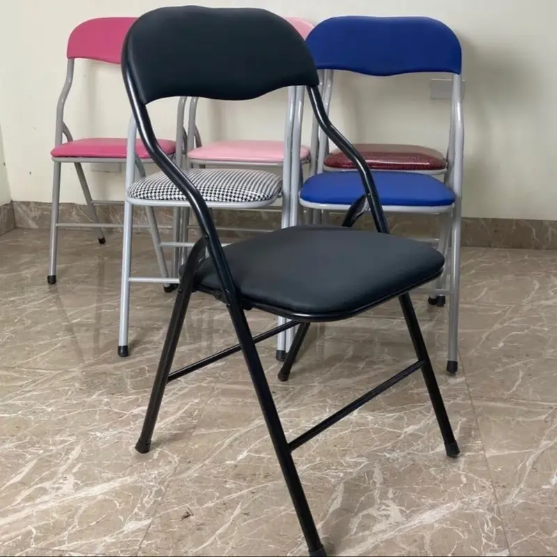 GHẾ GẤP GỌN - ghế đệm ngồi văn phòng đa năng để học làm việc cho học sinh , sinh viên 5