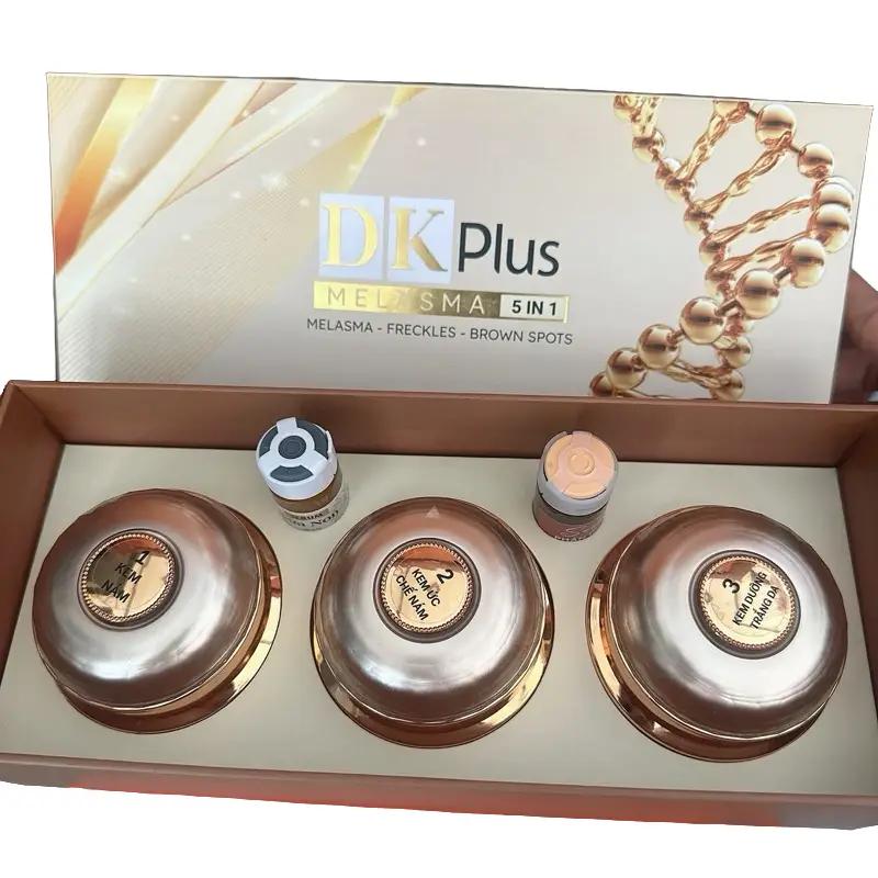 Bộ Kem DK Plus 5 IN 1 - Da Nám Tàng Nhang Dưỡng Trắng - Điều Trị Nám, Tàng Nhang, Đồi Mồi, Mụn Thâm, Da Không Đều