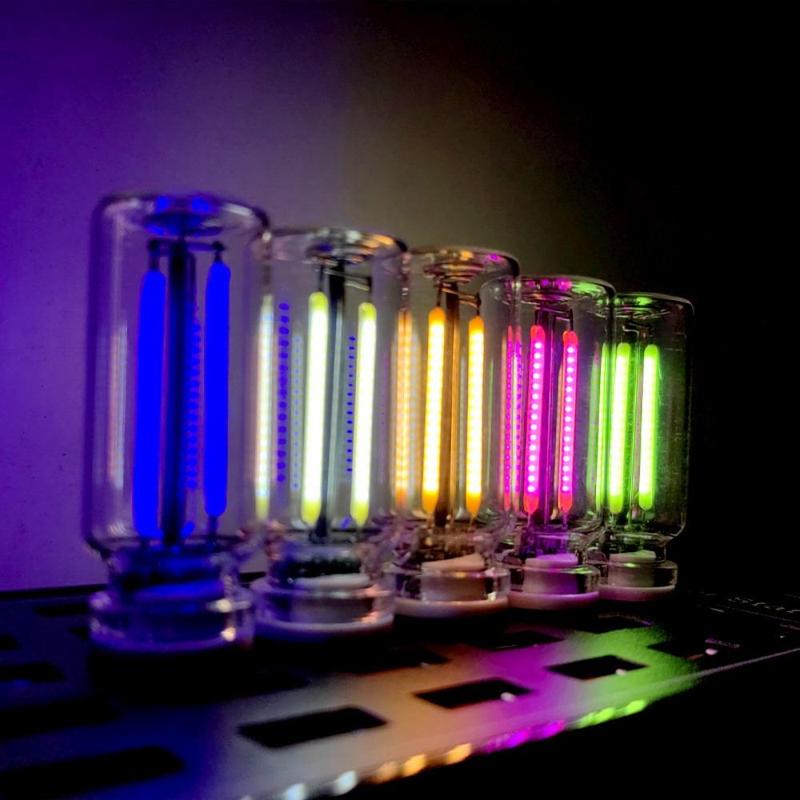 USB Car Atmosphere Light, Touch Dimmable LED Filament Lamp Bulb, Portable Plug and Play Night Light, Decorative Light for Car, Home, Office 0
