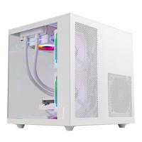 Gambar SEGOTEP BRAVE W1 Casing PC M-ATX Pre-Installed 3 Fan - White dari DBKlik Indonesia Kota Denpasar 3 Tokopedia
