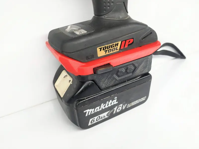 Đế chuyển pin MAKITA phổ thông 18v cho máy Panasonic National 14 18v 6