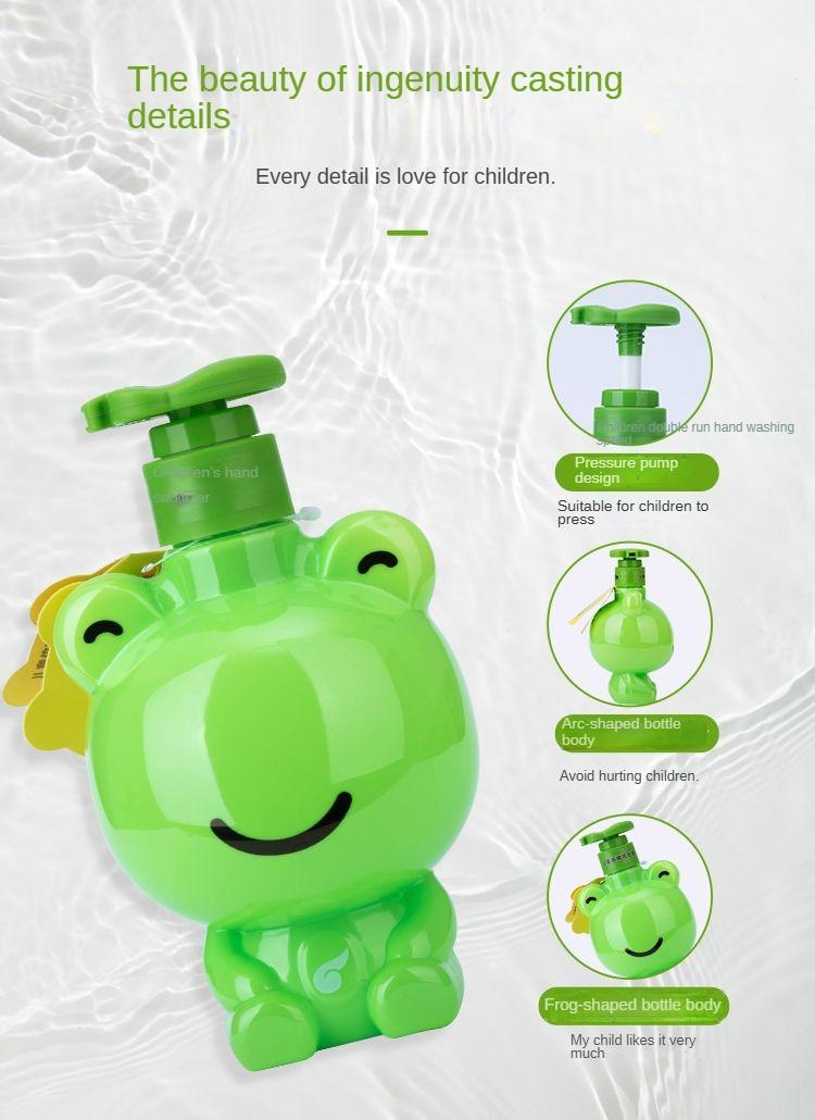 Product Introduction of Frog Prince Children's Hand Soap Home Foam Gentle Clean Kids Care Products Baby Hand Soap Portable 7