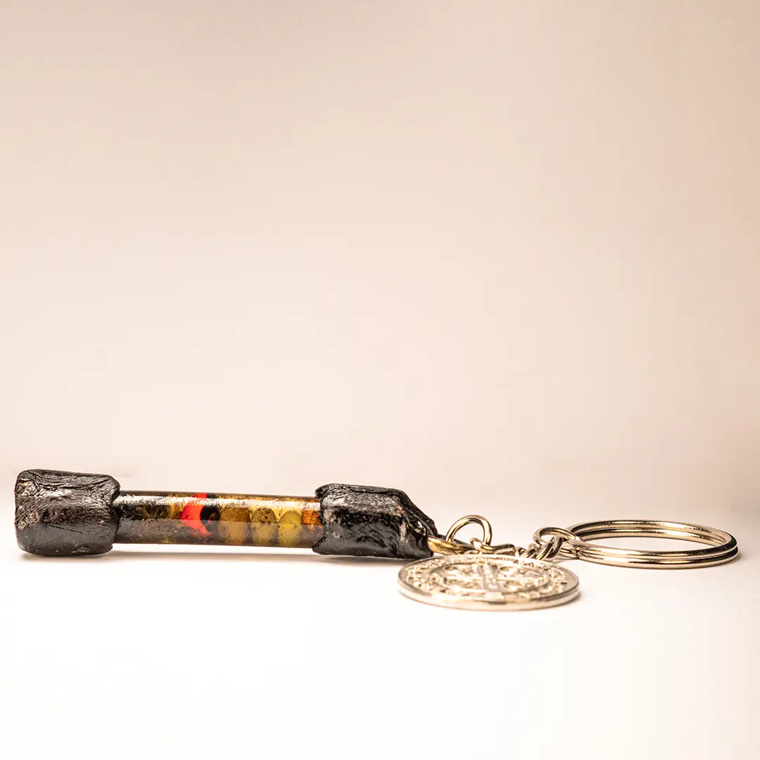 Habak De Lana Key Chain Lucky Charm - Ethnic Design for Positive Energy and Good Luck