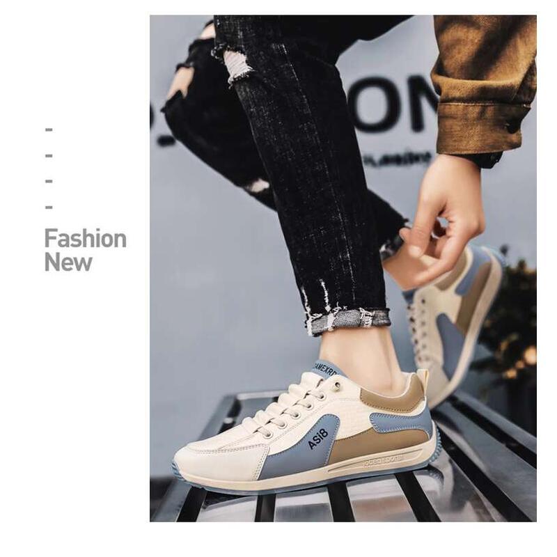 Product Introduction of Forrest Gump men's breathable odor proof in summer. suitable work leisure. They are small white board shoes, large size 46, can be used for sports and trendy shoes 11