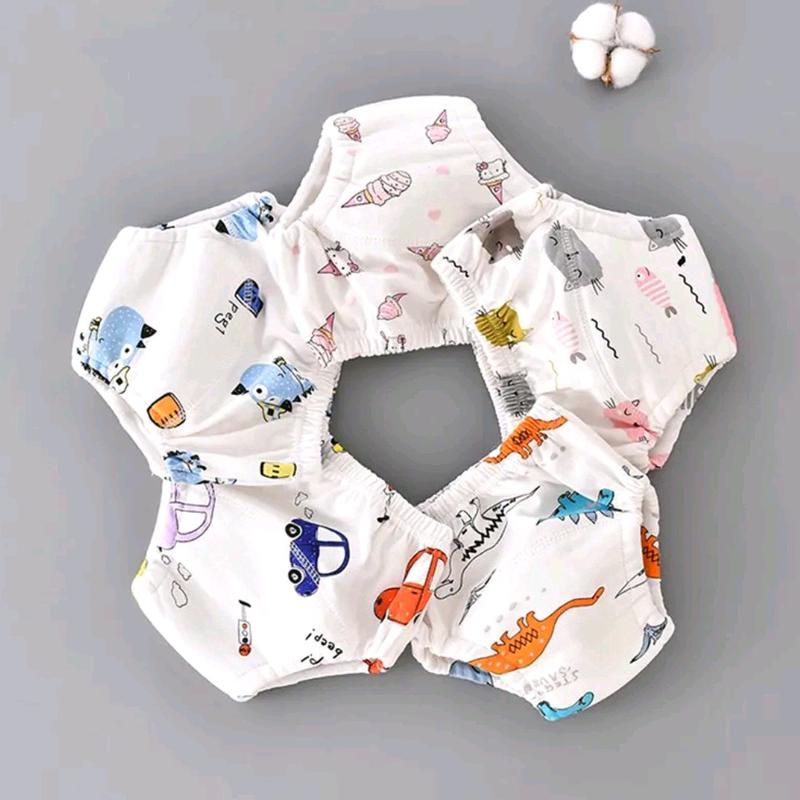 5 Quần Bỏ Bỉm - Quần Tập Bỏ Tã Bỉm Cho Bé Trai Bé Gái quả bơ bim chobe vải giặt được