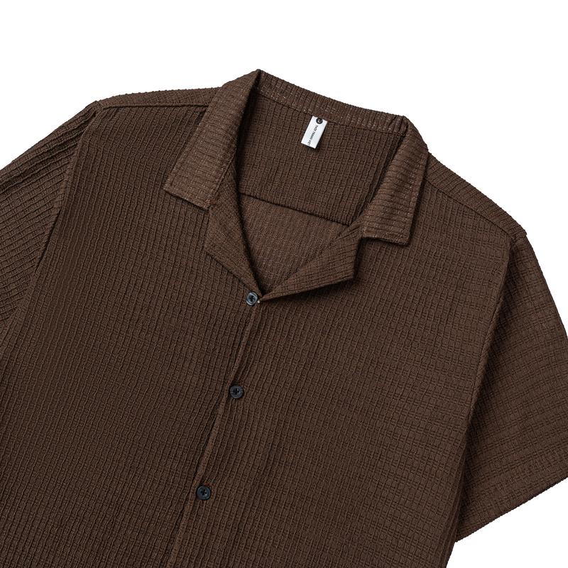 Áo Sơ Mi Nam Chất Linen Texture Fabric Cao Cấp Thấm Hút Mồ Hôi Tốt Mềm Mại Halley A30 6