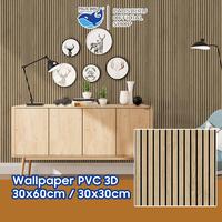 Gambar Paus Biru - PREMIUM Wall Panel PVC+foam WoodPanel Dinding 3D PVC+foam Wpc Panel Terlengkap 30x30cm/30*60cm Dekorasi Dinding Kamar Studio & TV Stiker Dinding Berperekat Praktis A65 - A66-1 (30x60cm) dari PAUS BIRU MEDAN Kota Surabaya 2 Tokopedia