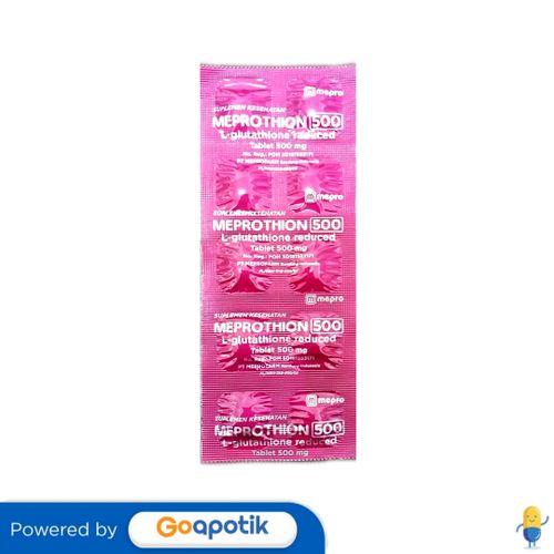 Gambar MEPROTHION 500 MG STRIP 10 TABLET dari Apotek Untung Bandung Kab. Bandung Tokopedia