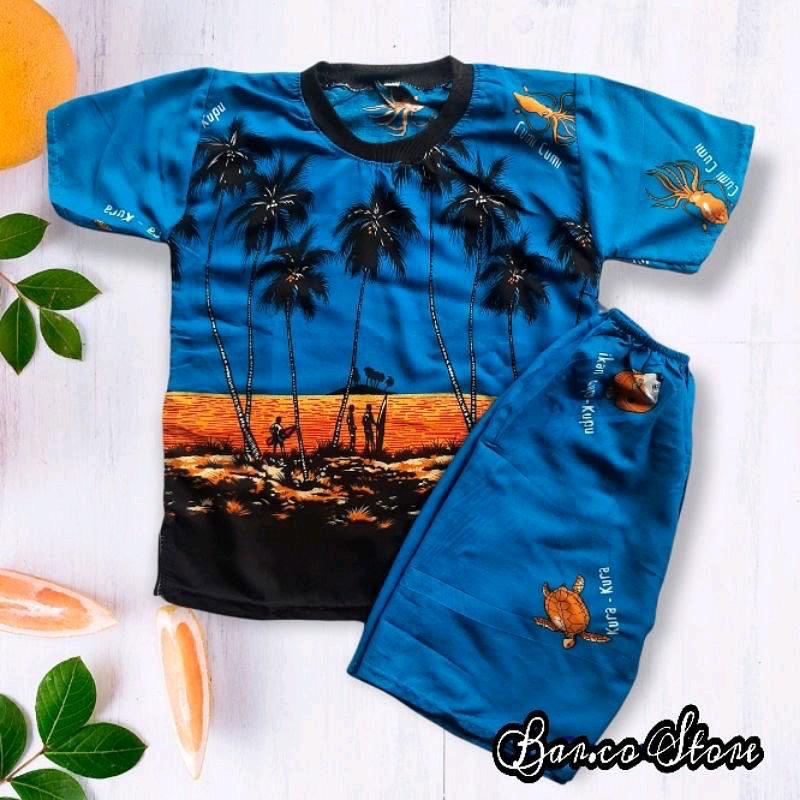 SETELAN ANAK KAOS MOTIF CUMI 5