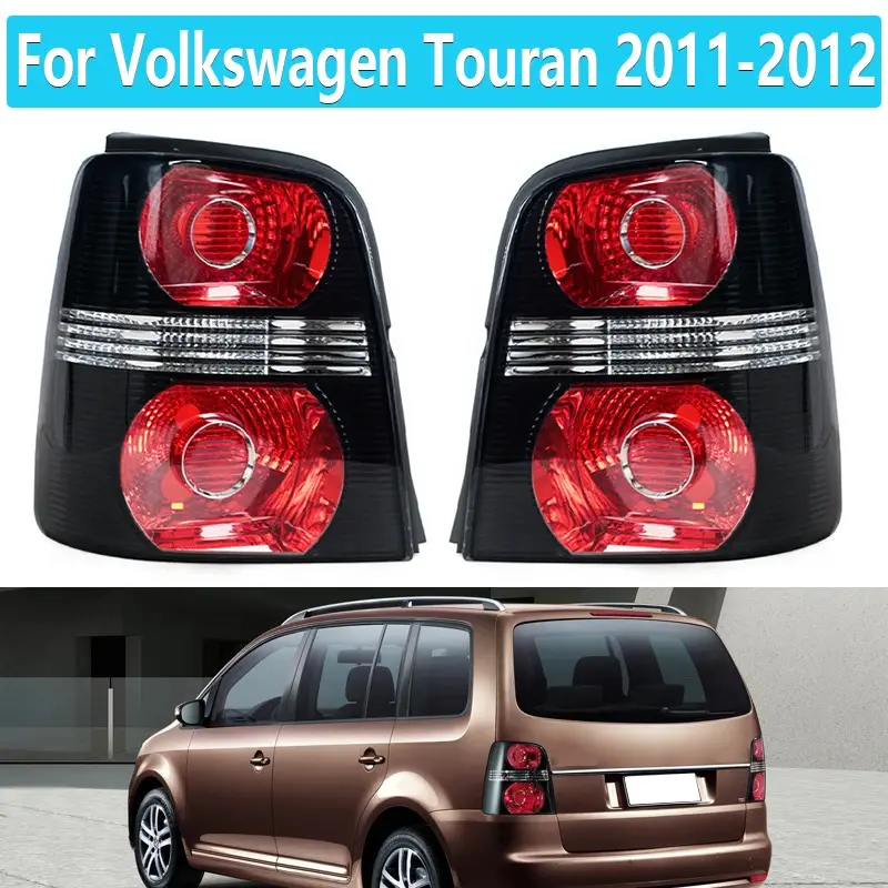 For Volkswagen VW Touran 2011 2012 Car Rear Tail Light Tail Lamp Housing Cover Brake Light Cover ShellWithout Bulbs