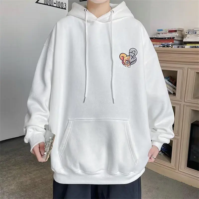 Hoodie Jumbo Bigsize PROVIDENT Jaket Fleece Korean Style Wanita Pria Oversize 6XL 5XL 4XL 3XL 2XL XL L M S Sweater Unisex Keren Distro  Hitam Crewneck Zipper 6
