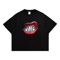 Gambar ERFOLGREICH Boxy fit Kaos Oversized Tshirt Mouth Hitam Black Pria dan Wanita - FUNNEL, M dari Erfolgreich Kab. Bandung 1 Tokopedia