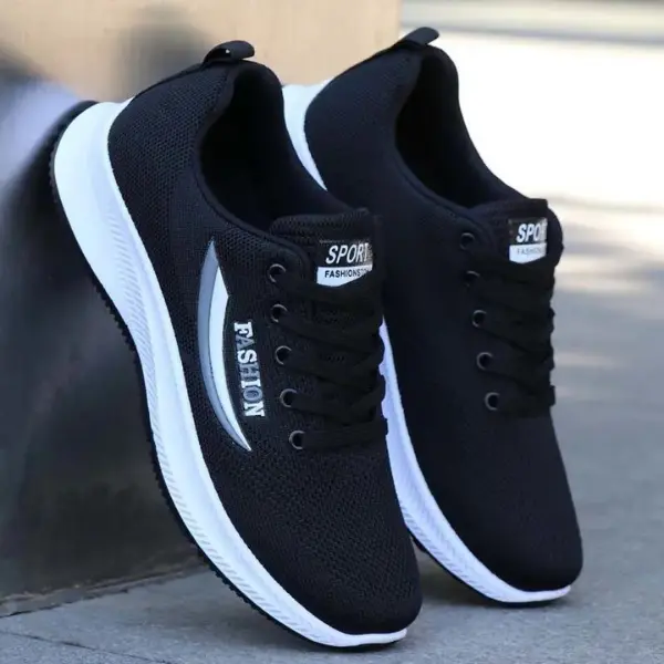 Giày Thể Thao Nam Sneakers ABU phong cách Hàn Quốc thoáng khí khử mùi Nano - Leather Đế Bằng - Tập Thể Dục, Sport Shoes sport  shoes 2