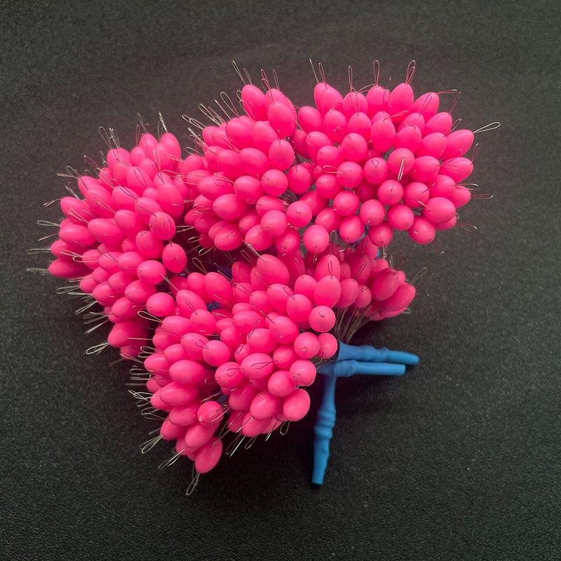 Product Introduction of Mini Light Weight Fishing Floating Beans Bobber Stopper Fishing Stopper Floats Bal Float Beans Fish Beans Oval Float Fishing Space Beans 7