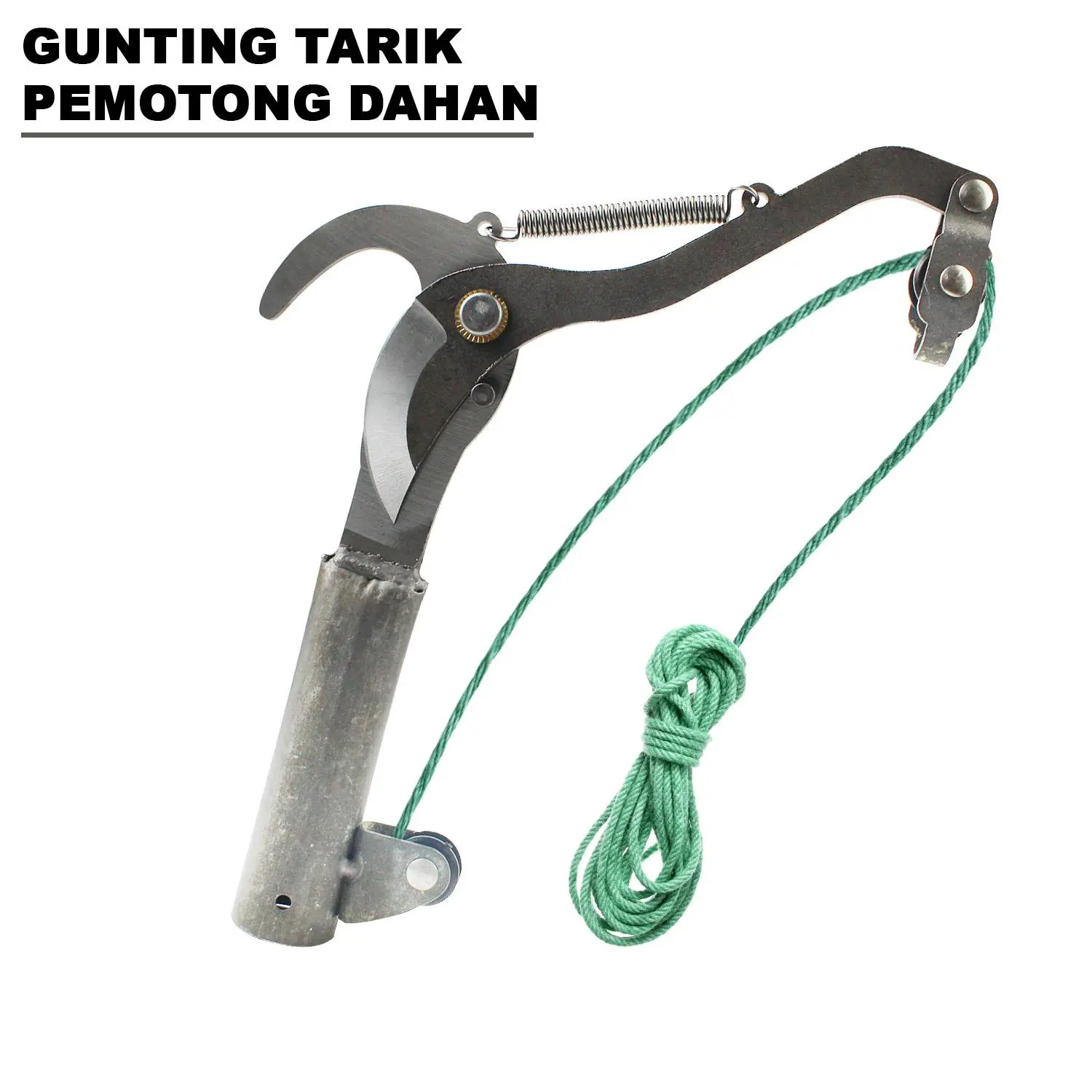 Gunting Dahan Tarik Pisau Tali Pemotong Pohon Antri Karat - 6713