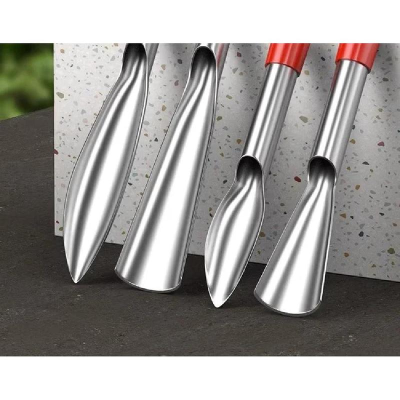 Product Introduction of High Quality Multifunctional Gardening Tool Set Durable Portable Plant Transplanting Small Shovel Potted Transplanter Stainless Steel Catching Vegetable Rake Planting Flowers 22