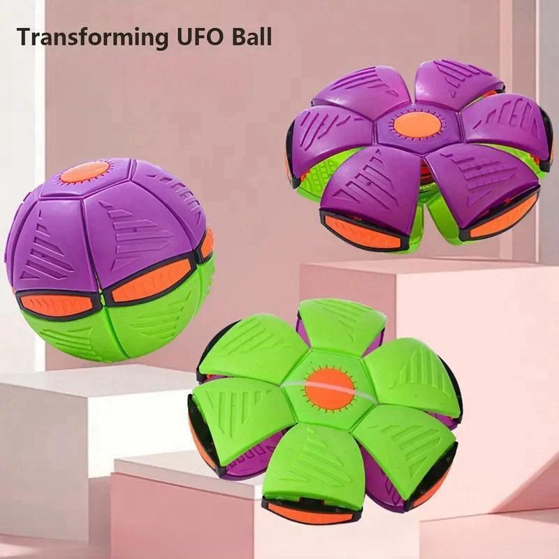 Product Introduction of Transforming Ufo Ball, 1 Count Interactive Dog Toy, Durable Plastic Made Pet Chew Toy, Pet Training Toy, Dog & Cat Accessories 8