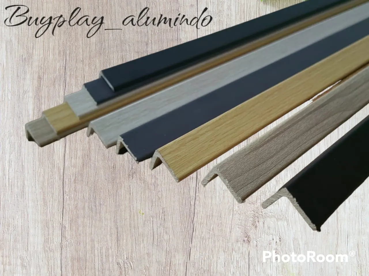 Lis L Siku Penutup WPC Wood Panel PVC Wallpanel Uk 145cm x 2cm x 2cm Plafon