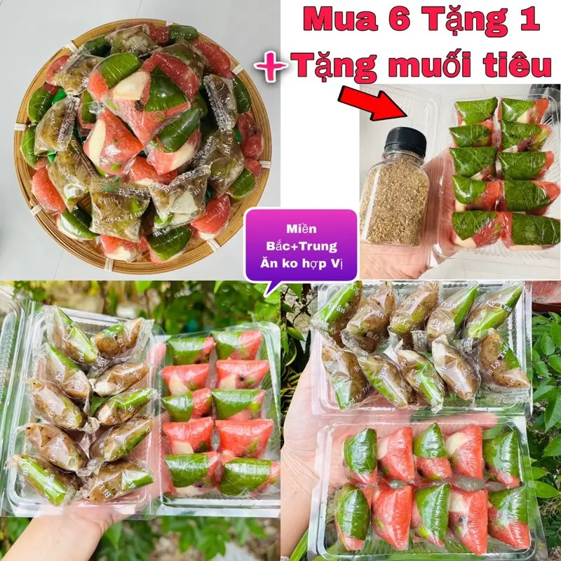 [Nem/Bì Ly Trần] Mã 6 hộp Tặng 1 hộp tùy chọn-Nem 180gr Bì 200gr Đặc Sản Đồng Tháp