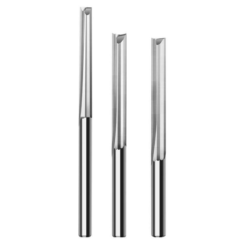 Future-Better Mũi khoan Cacbua vonfram Dao phay rãnh thẳng Thân 3.175mm Mũi…